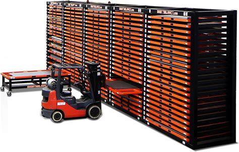 sheet metal stacking systems|steel stack storage.